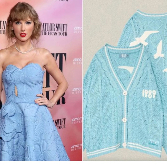 Taylor Swift Sweaters - Taylor Swift Limited Edition Cardigan in Honor of '1989 Taylor's Version, MD/LG